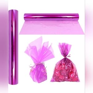 Cellophane Wrap Roll 16" x 100 Feet Lavender Brand New
